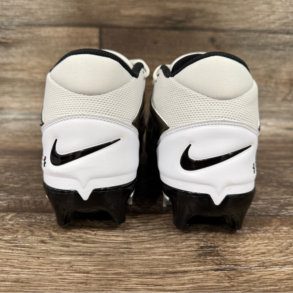 Nike Alpha Menace Pro 4 TD Football Cleats White HF4553-100 Men's Size 11 WIDE - Picture 3 of 9